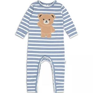 Huxbaby Hello Hux Striped Coverall